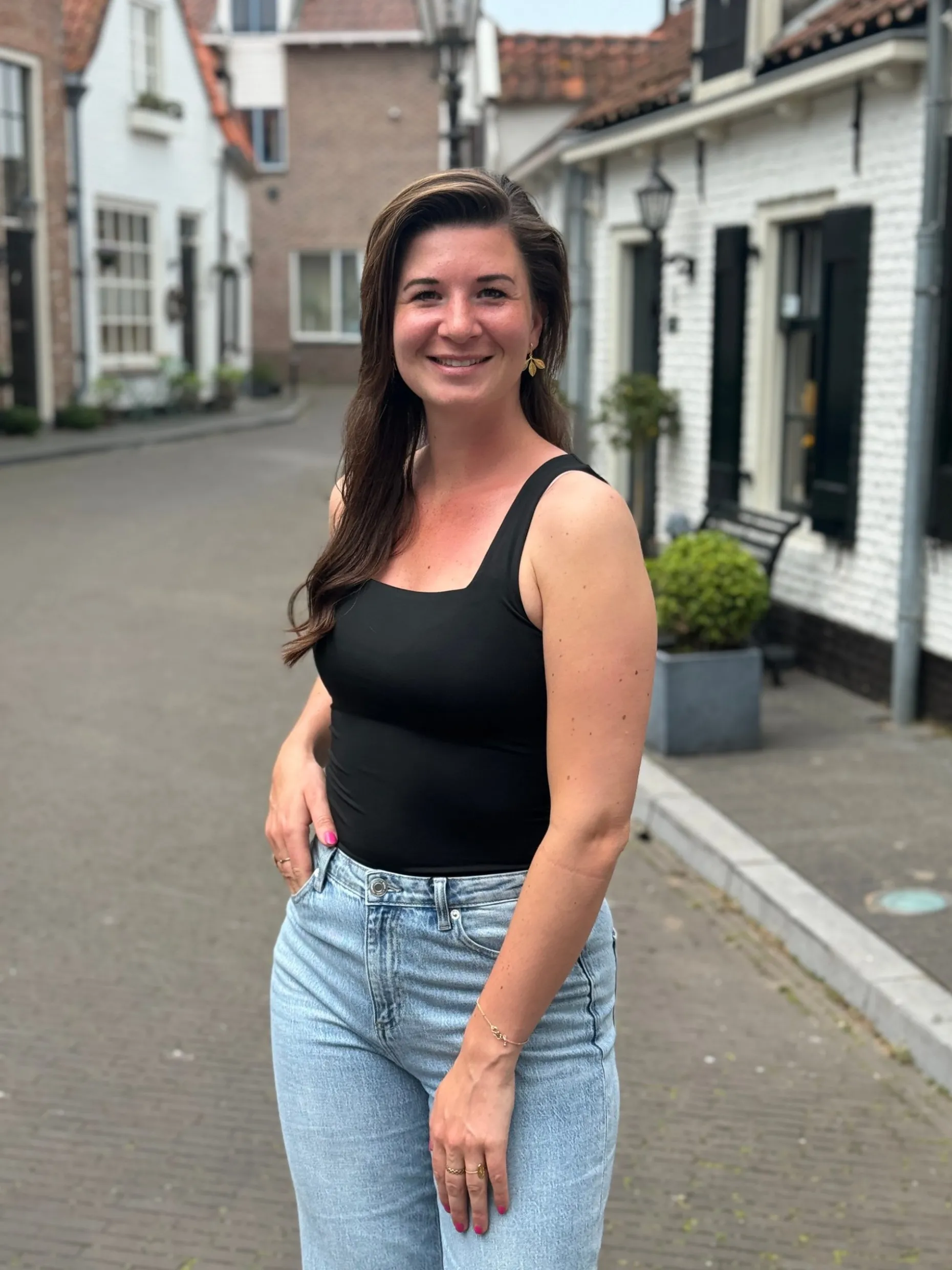 Basic hemdje zwart