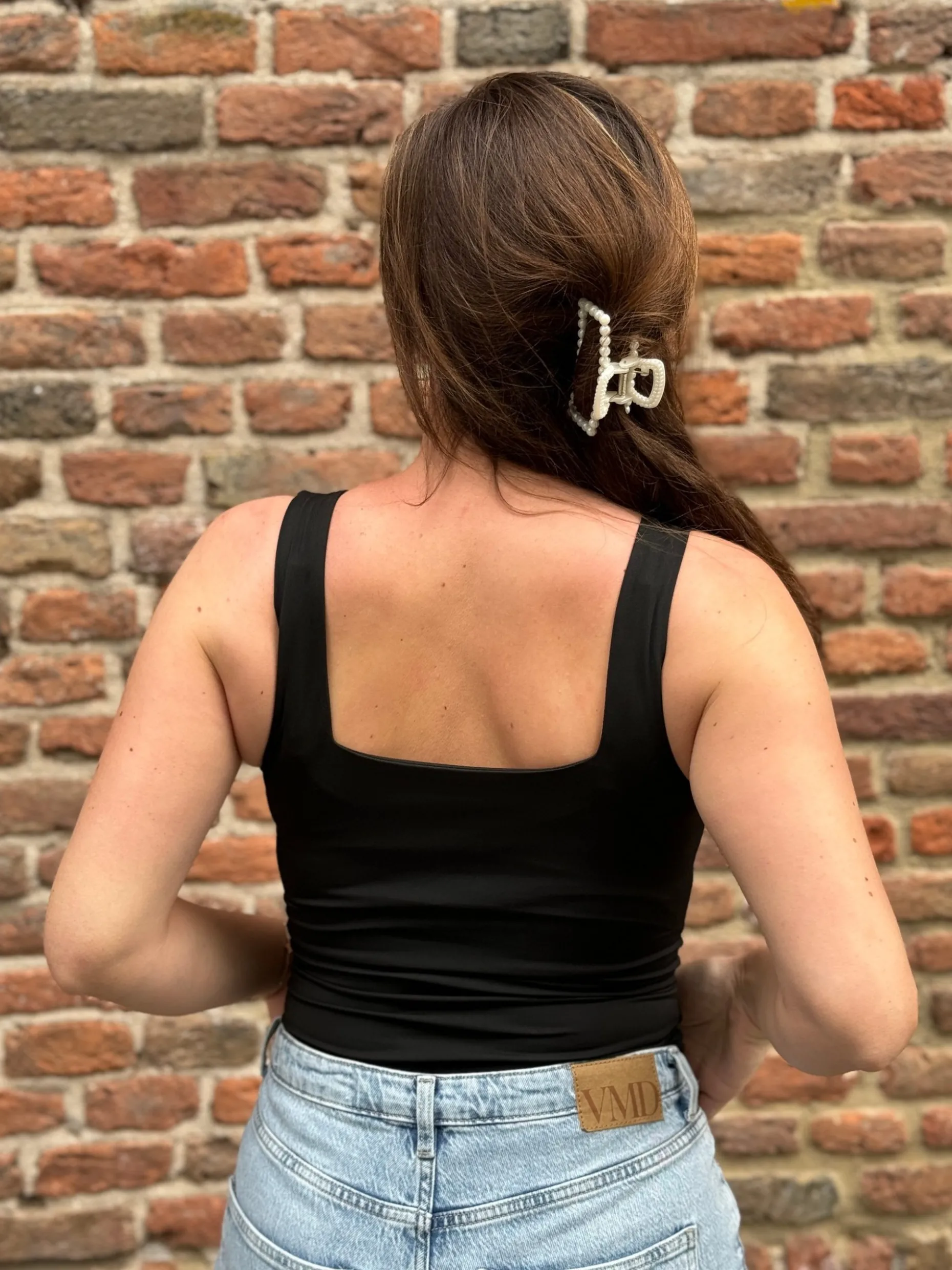 Basic hemdje zwart
