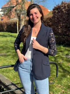 Blazer Aafke donkerblauw