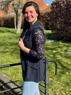 Blazer Aafke donkerblauw