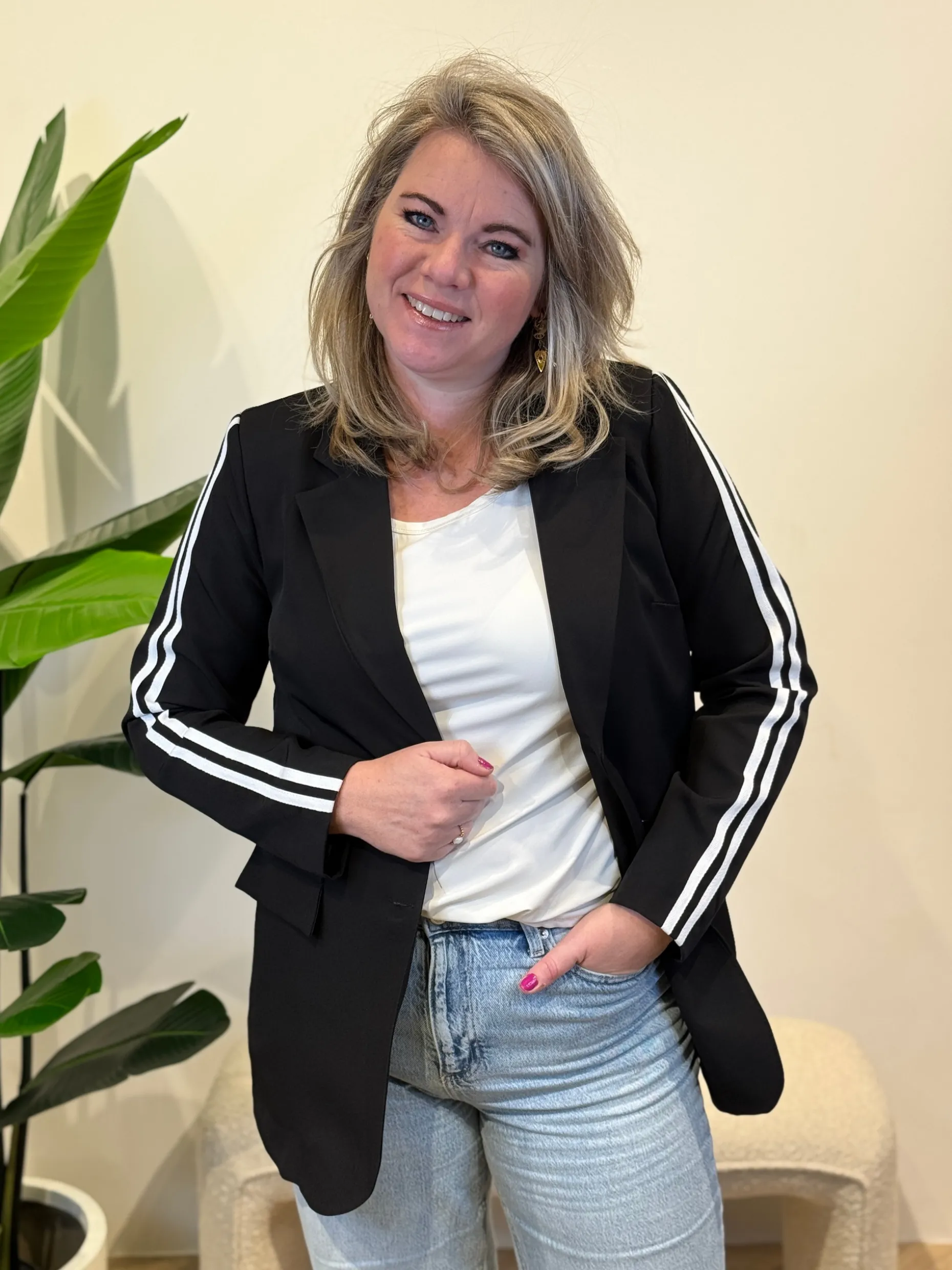 Blazer Indy zwart