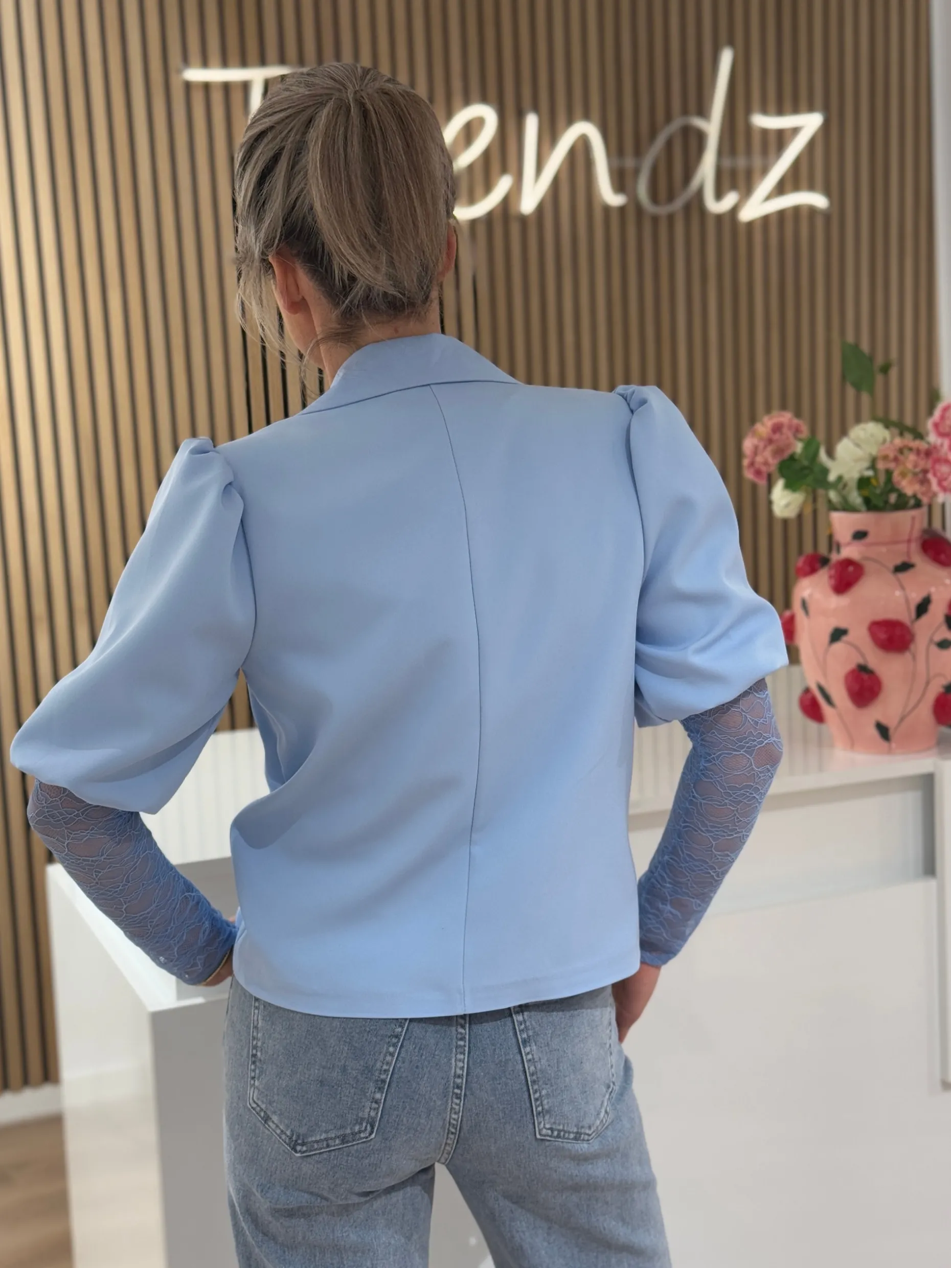 Blazer Jessy lichtblauw