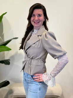 Blazer Lize taupe