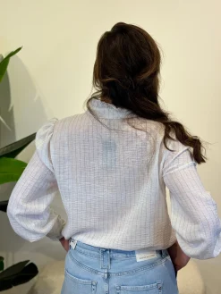 Blouse Celeste white