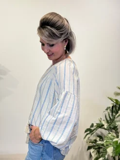 Blouse Gemmie blauw