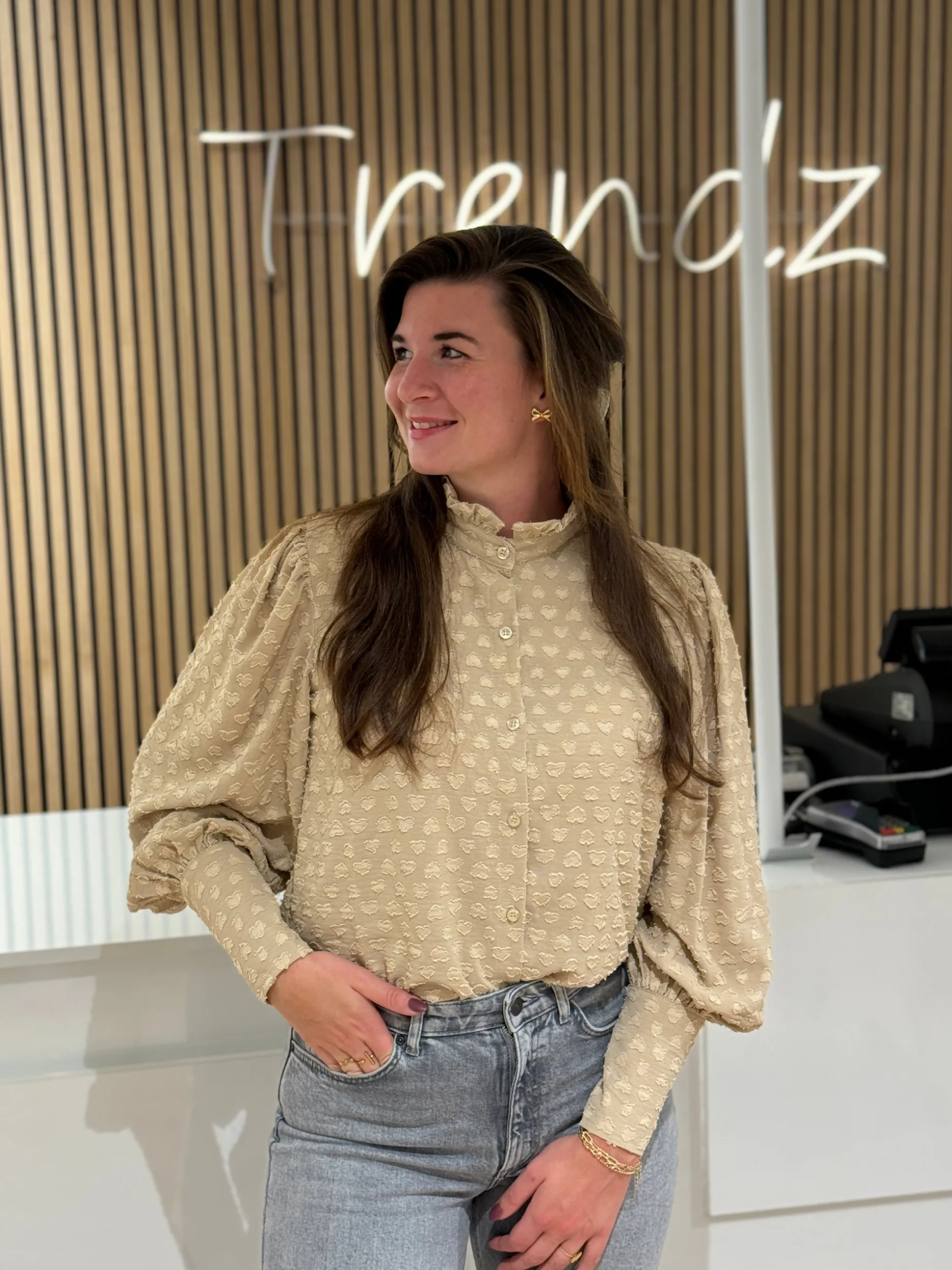 Blouse Lieve beige