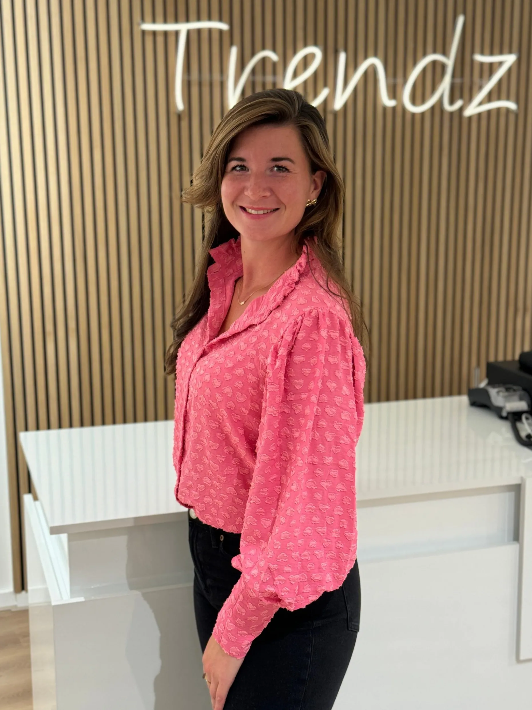 Blouse Lieve roze