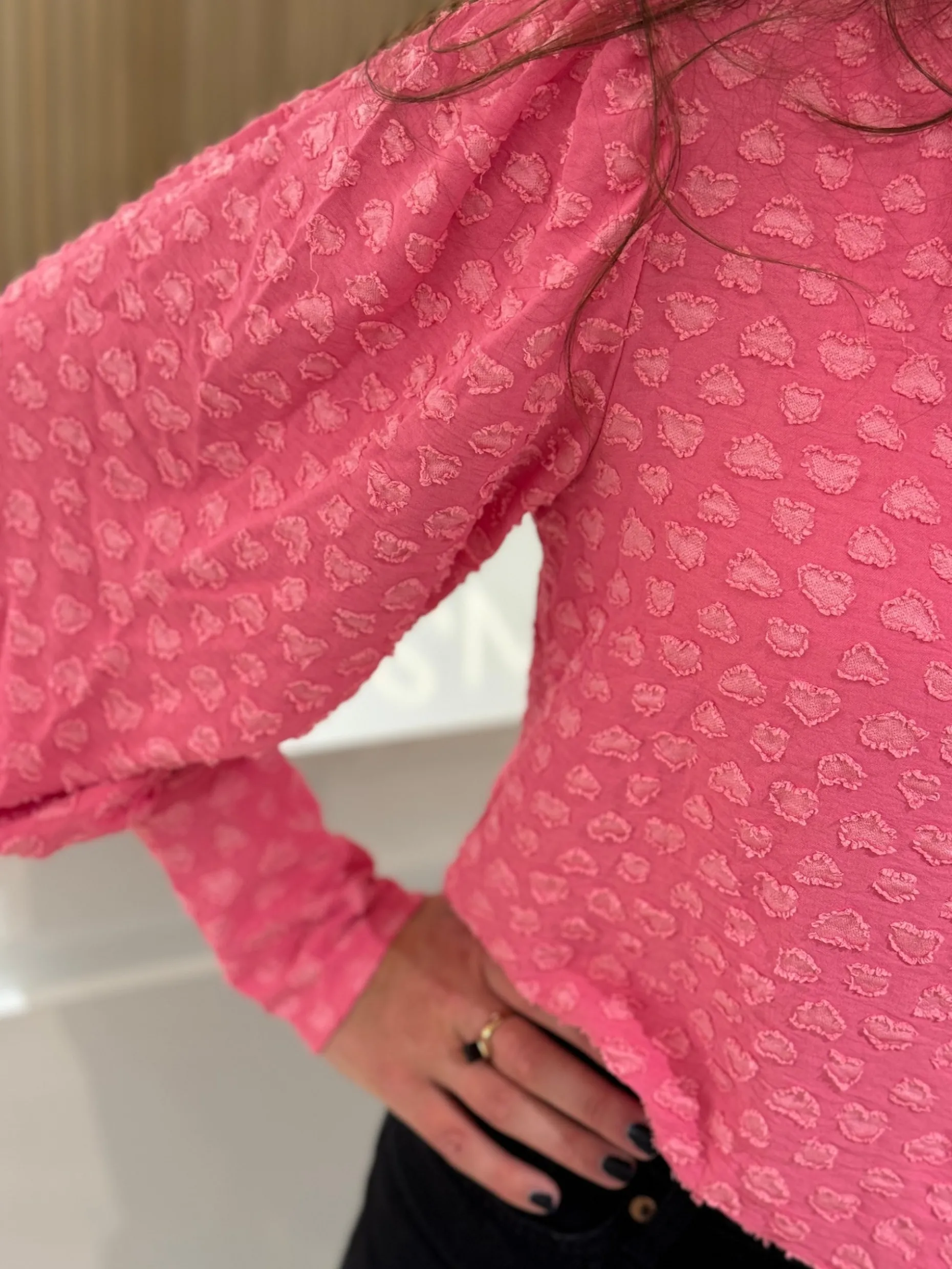 Blouse Lieve roze