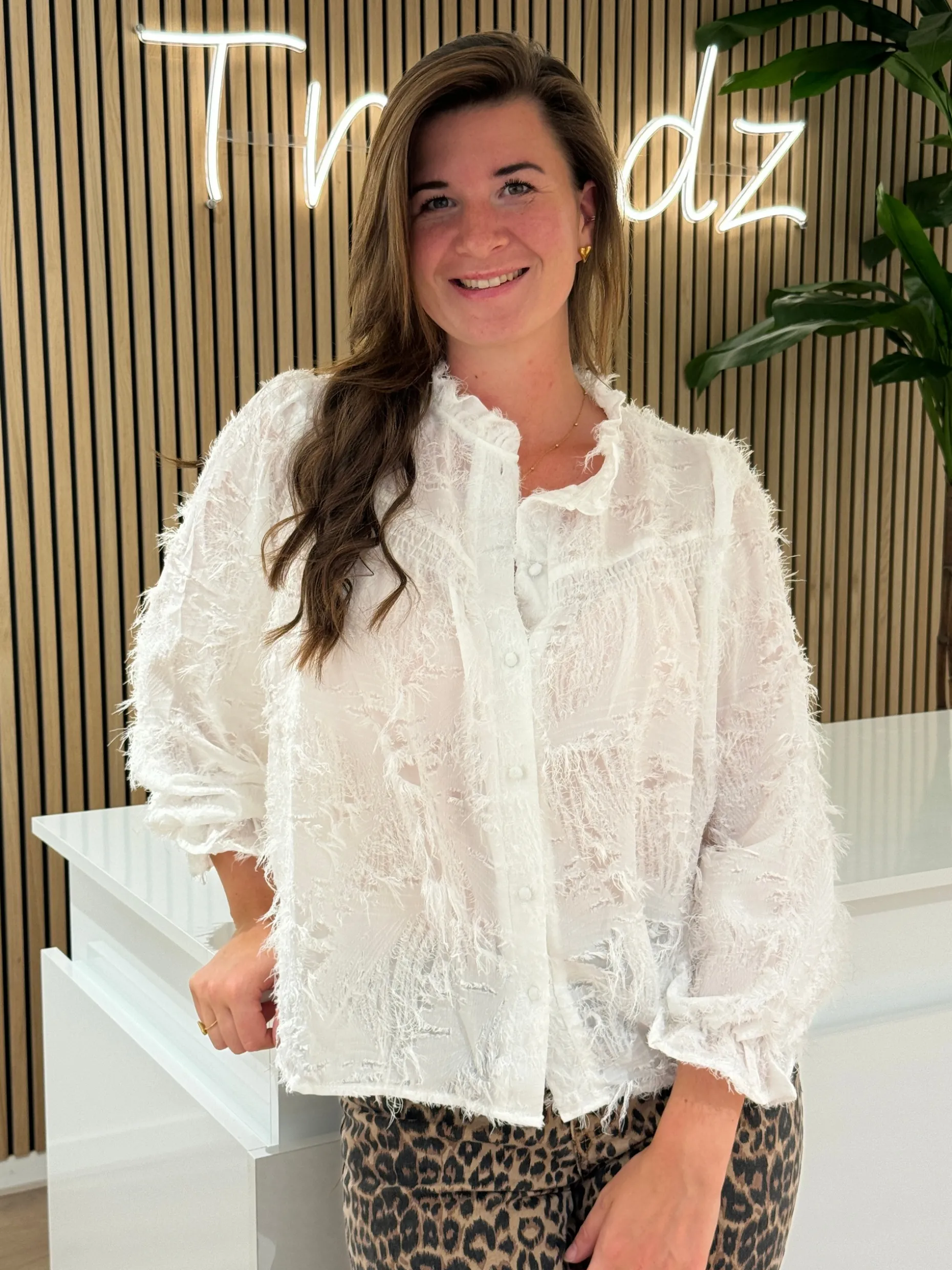 Blouse Lovie wit