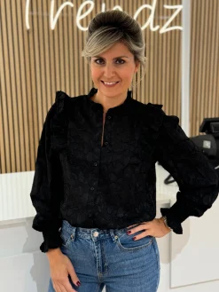 Blouse Nikkie zwart