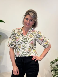 Blouse Rosalie groen