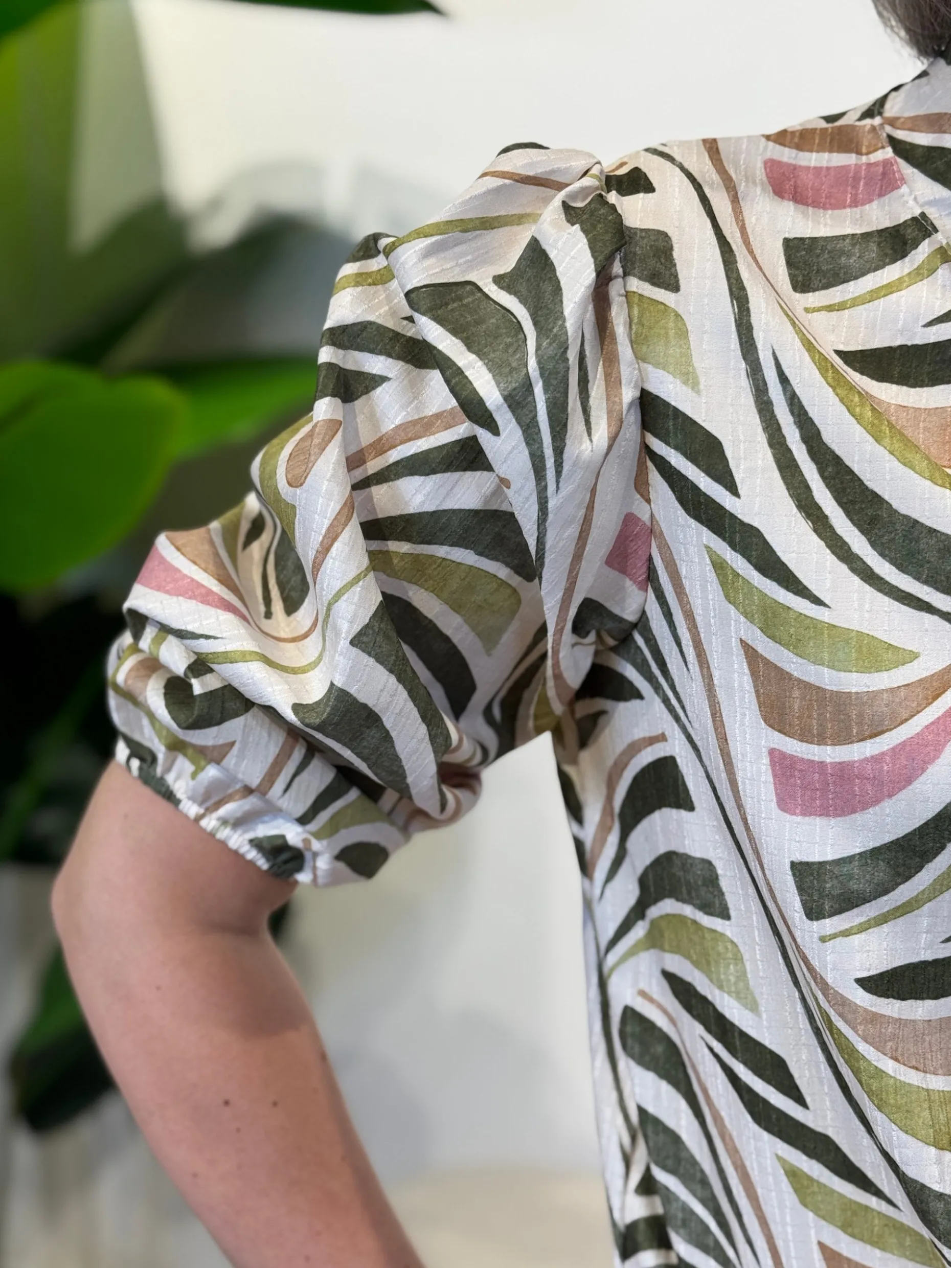 Blouse Rosalie groen