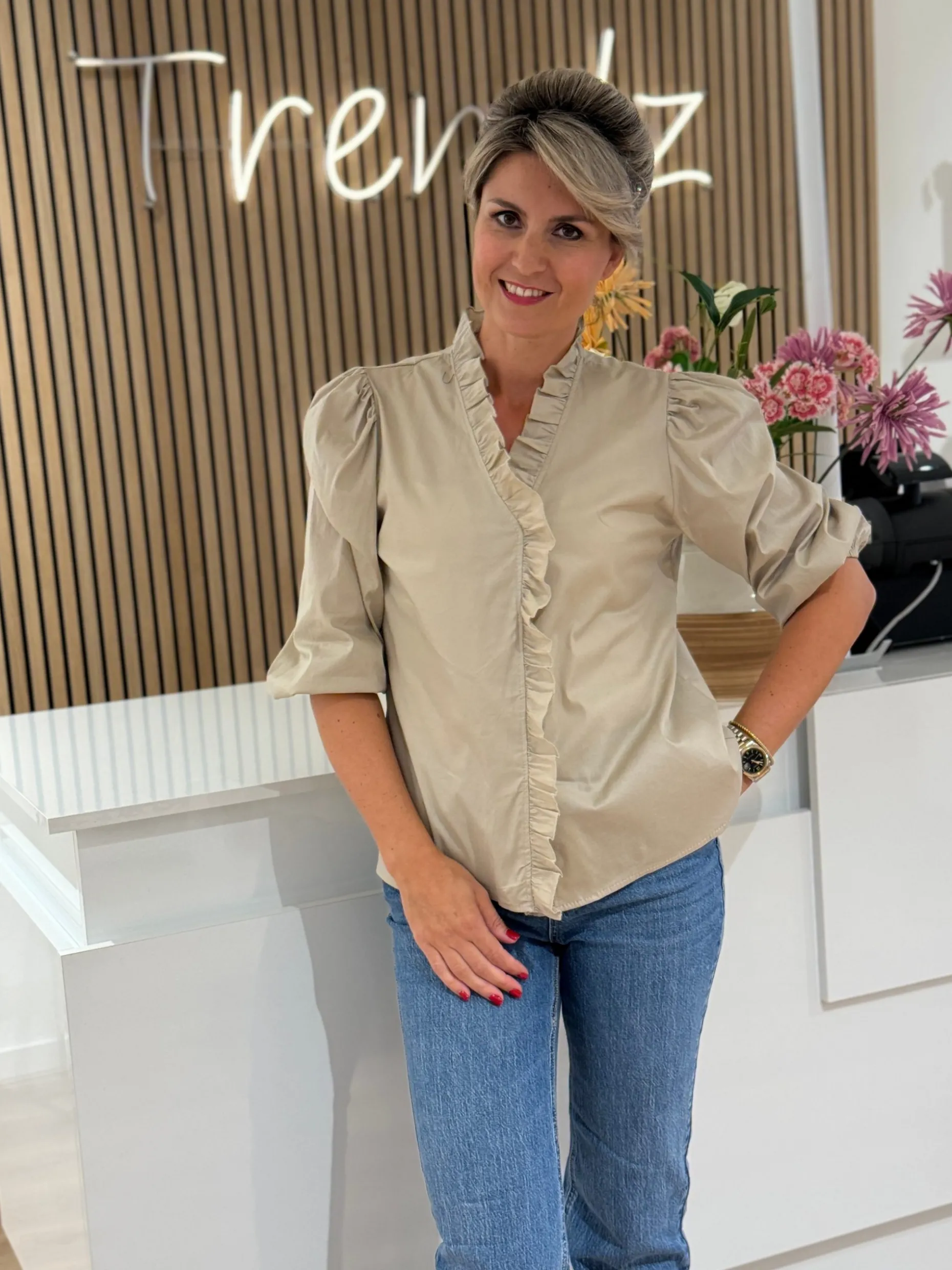 Blouse Sandra beige