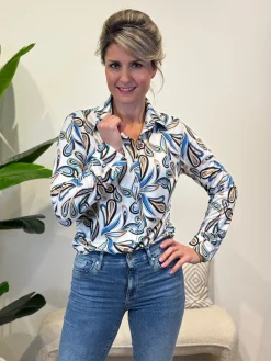 Blouse Senna blauw