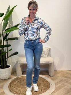 Blouse Senna blauw