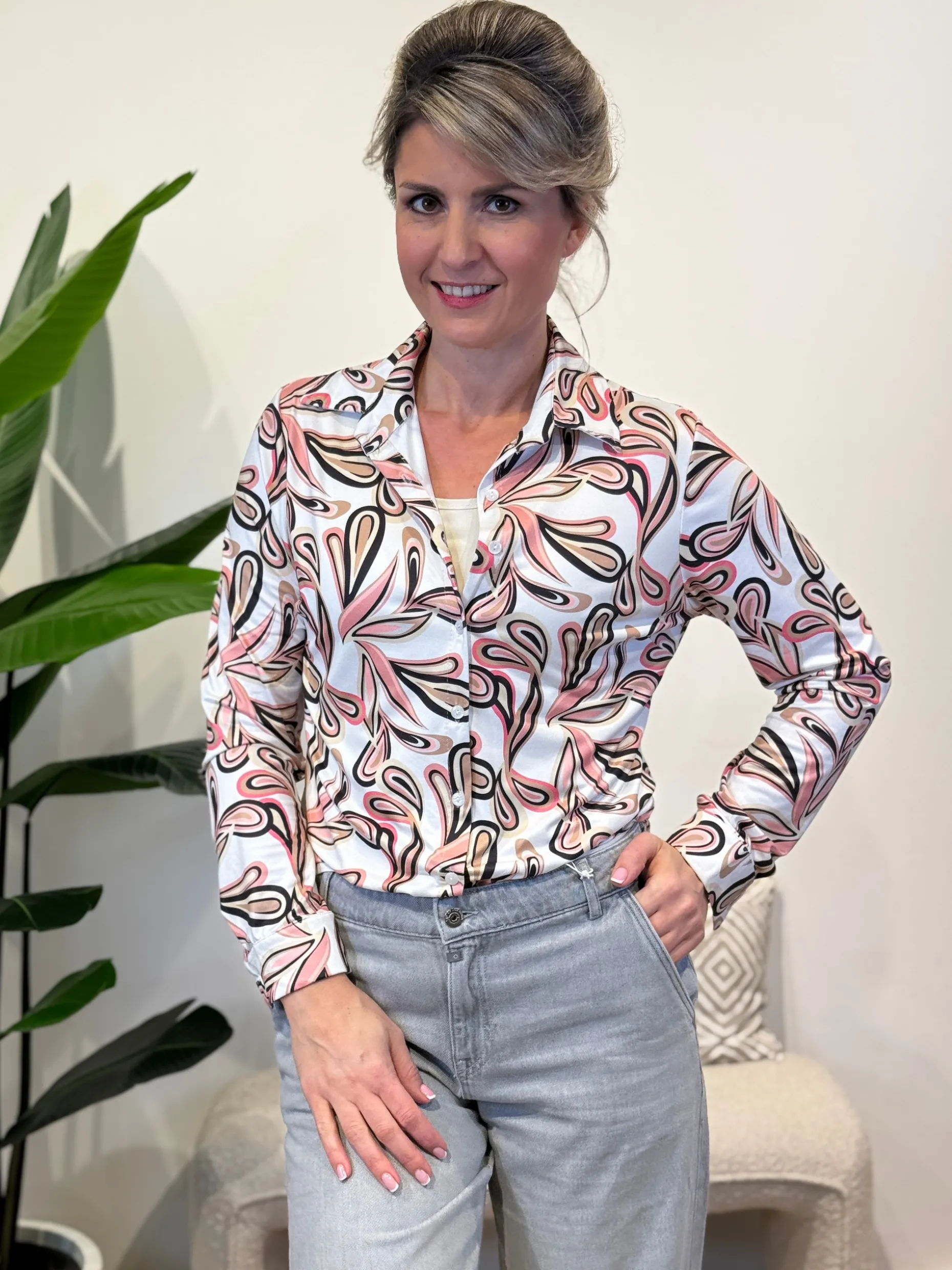 Blouse Senna roze