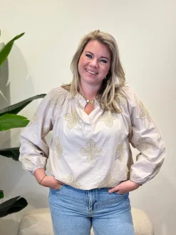 Blouse Sylke beige