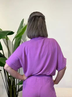Blouse Tara paars