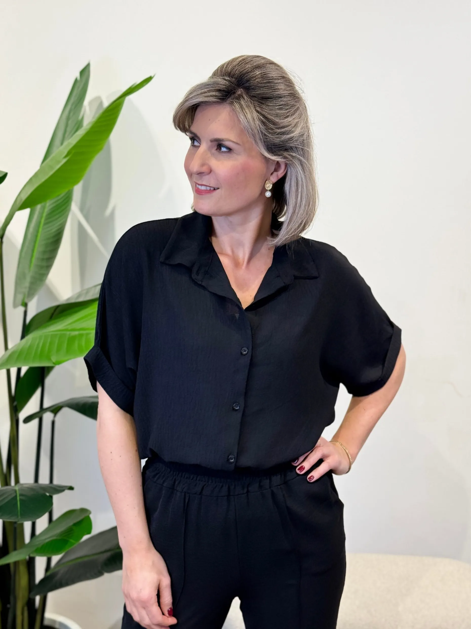 Blouse Tara zwart