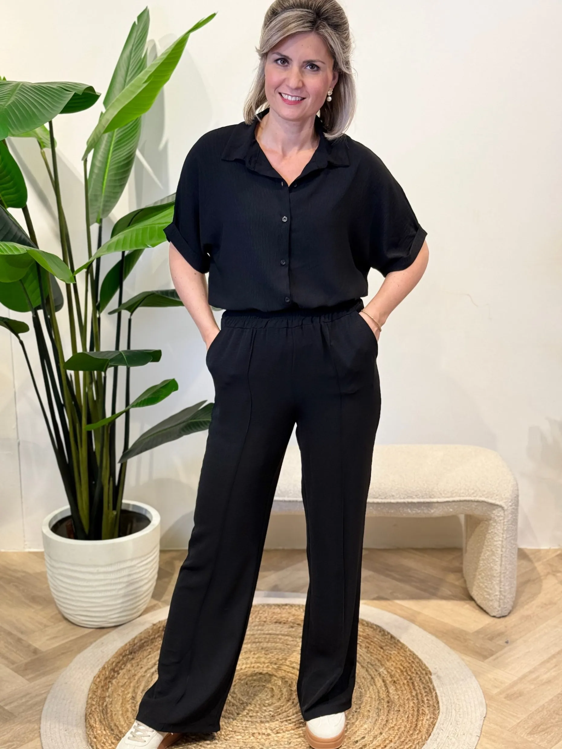 Blouse Tara zwart