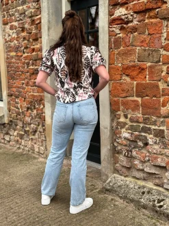 Blouse Yvon roze