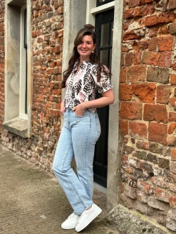 Blouse Yvon roze