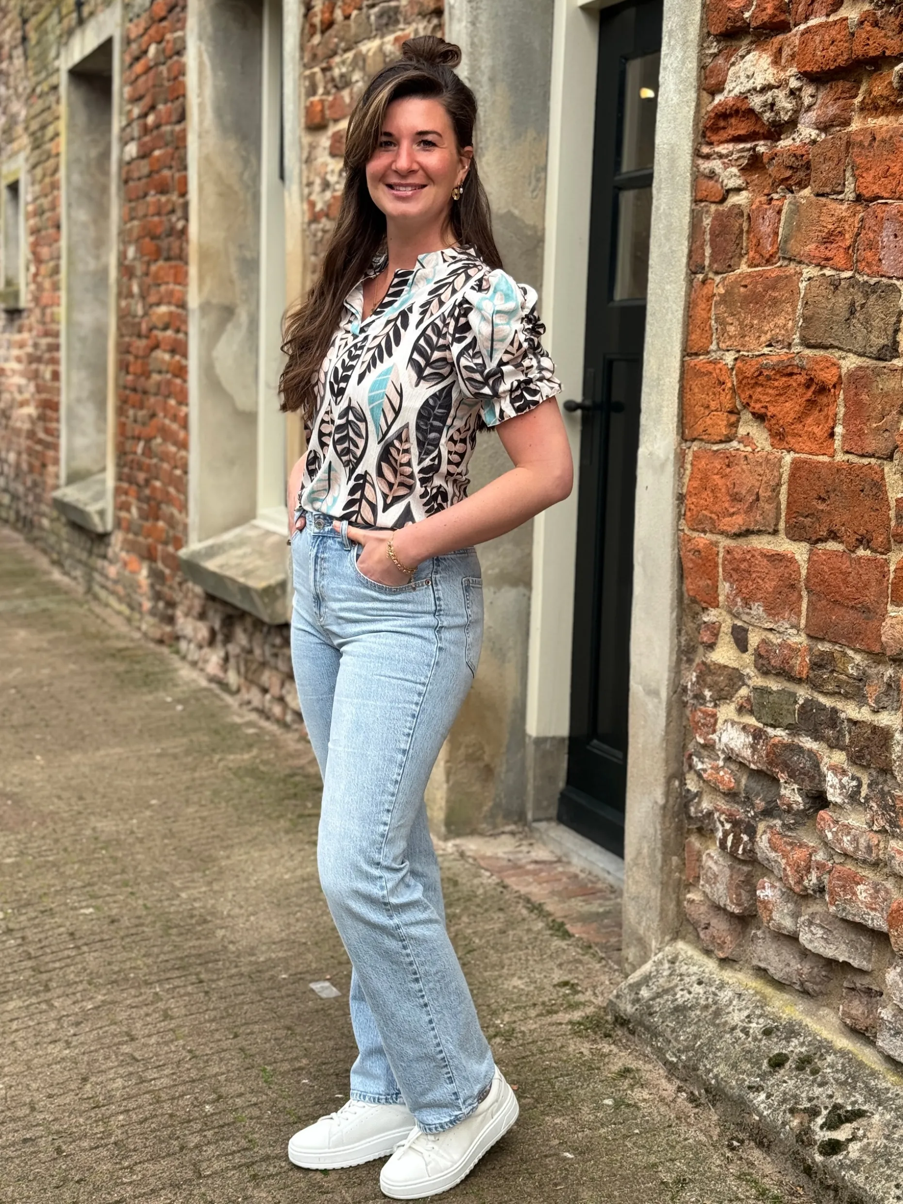 Blouse Yvon turquoise