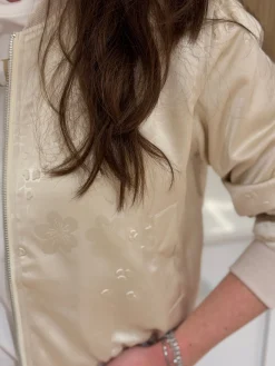 Bomber lente beige