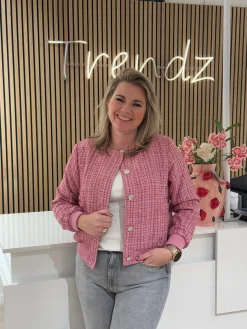 Bomber Nadia roze