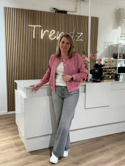 Bomber Nadia roze