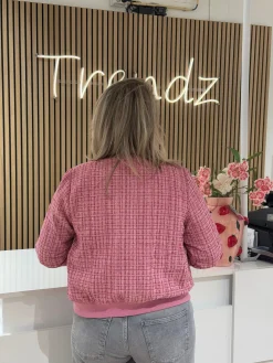 Bomber Nadia roze