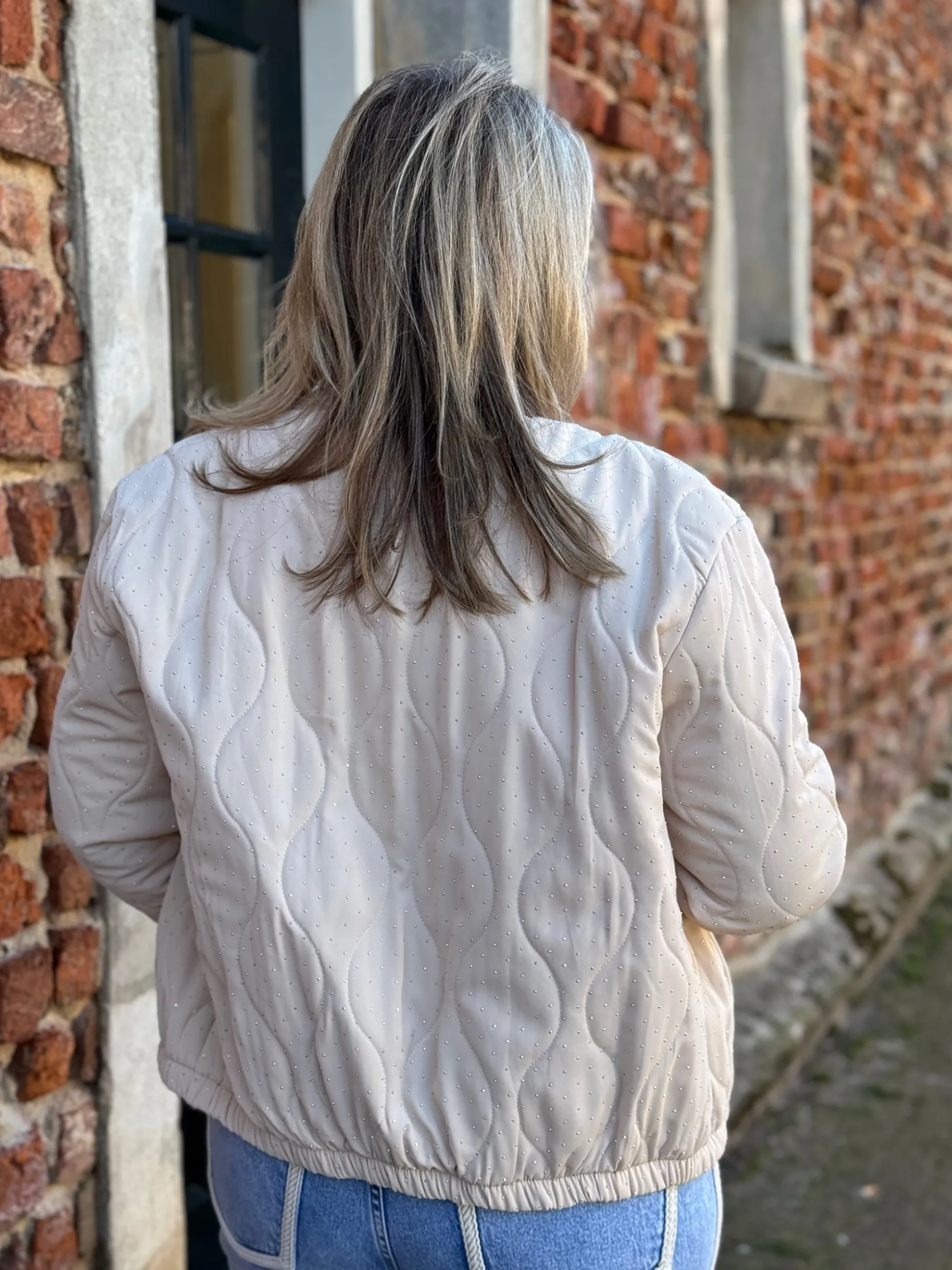 Bomberjasje Jolee beige