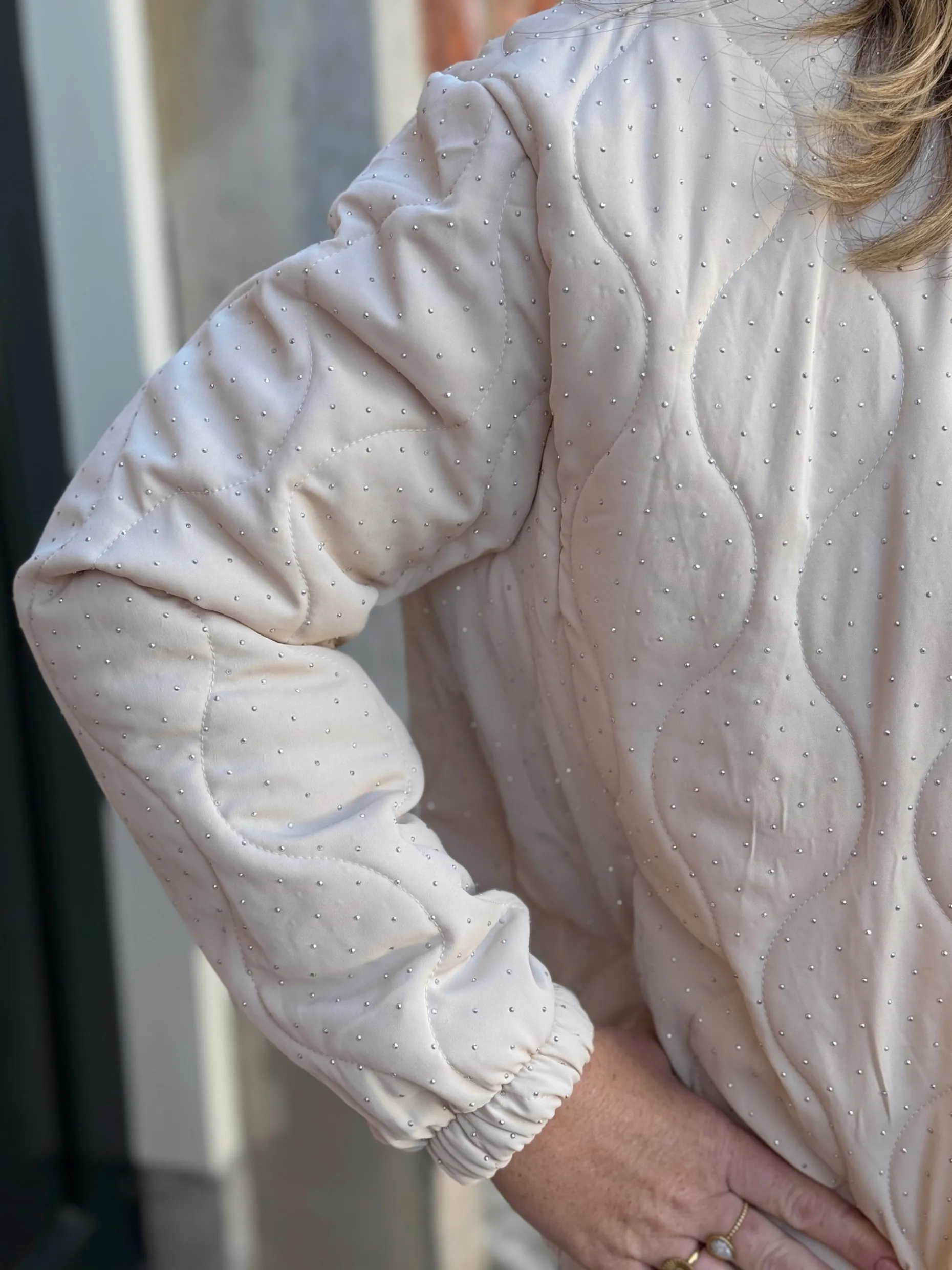 Bomberjasje Jolee beige