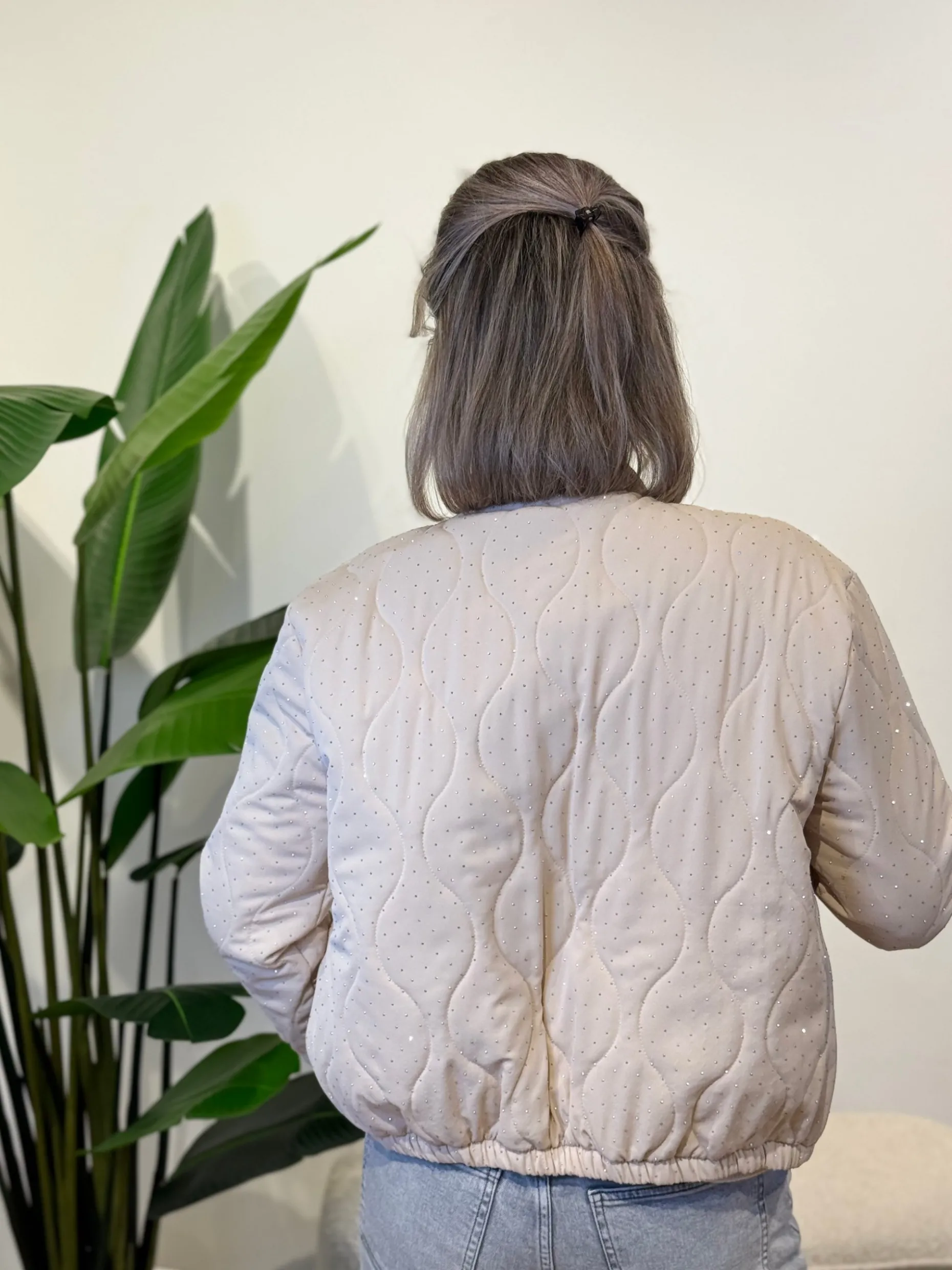 Bomberjasje Jolee beige