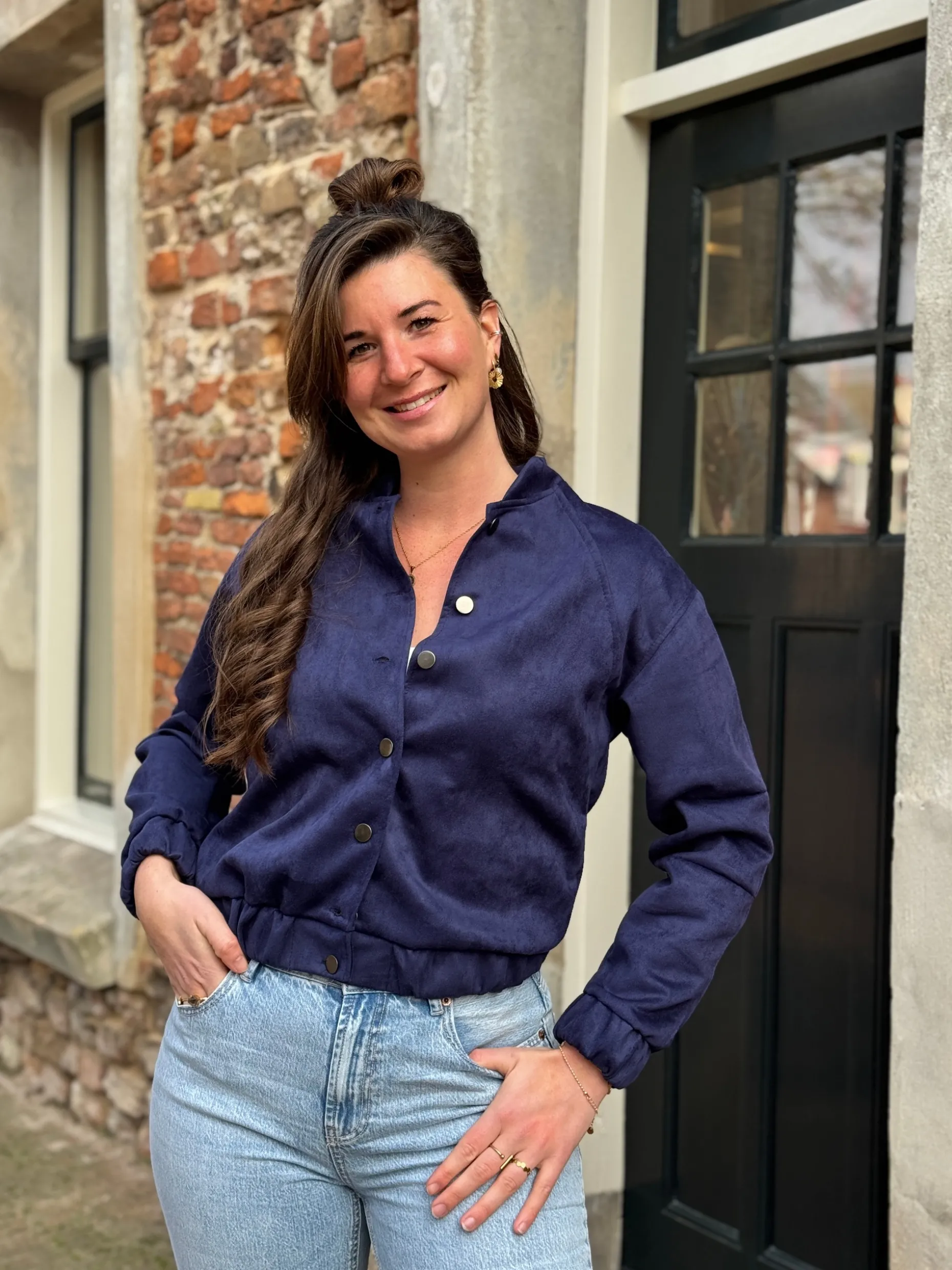 Bomberjasje Kate navy