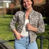 Bomberjasje Kate panterprint