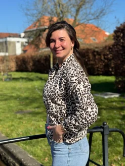 Bomberjasje Kate panterprint