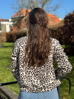 Bomberjasje Kate panterprint