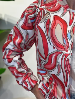Bomberjasje Kate print rood
