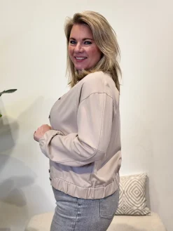 Bomberjasje Lena beige