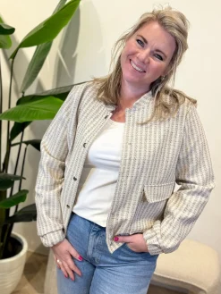Bomberjasje Ruth beige