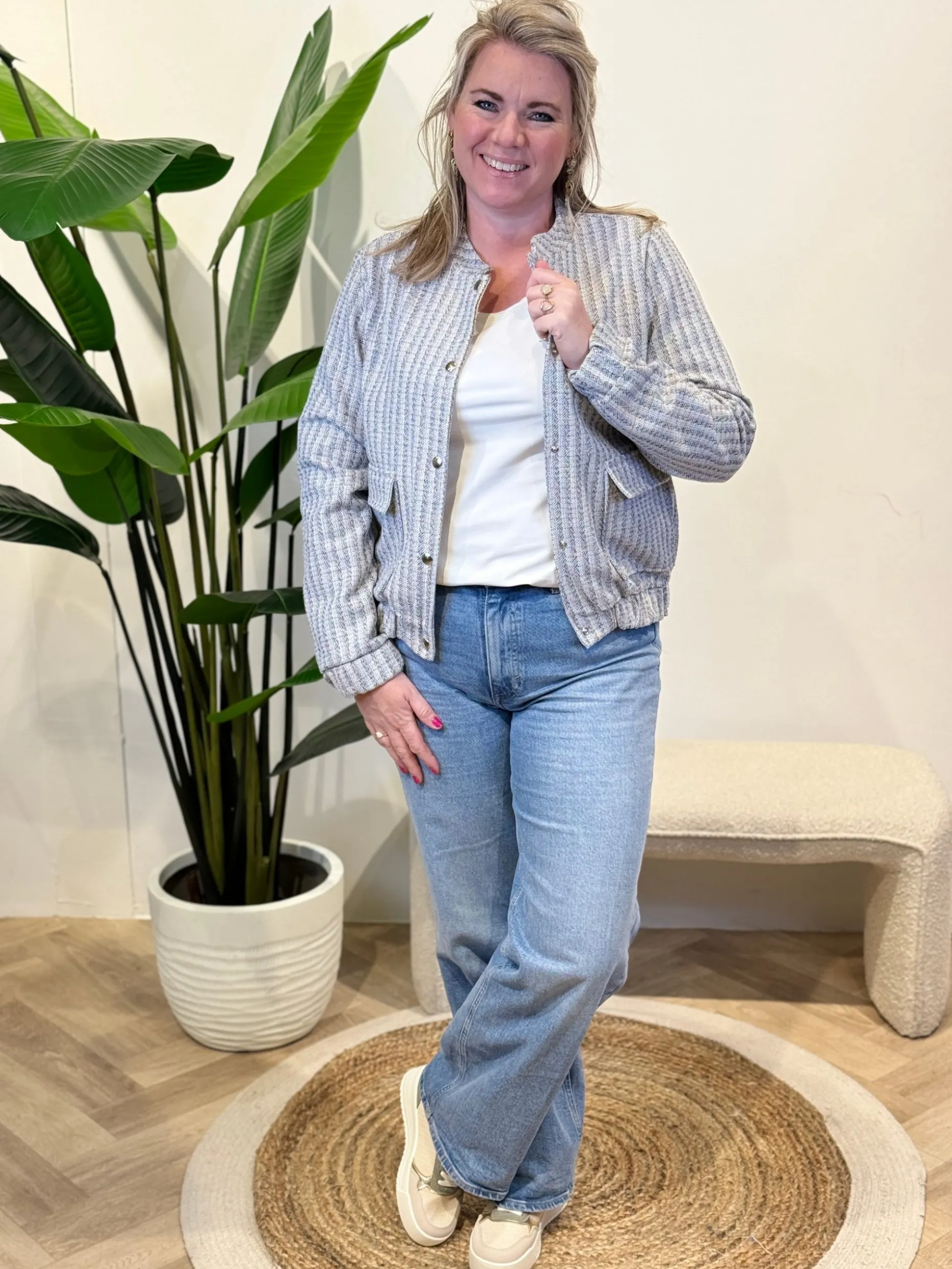 Bomberjasje Ruth blauw