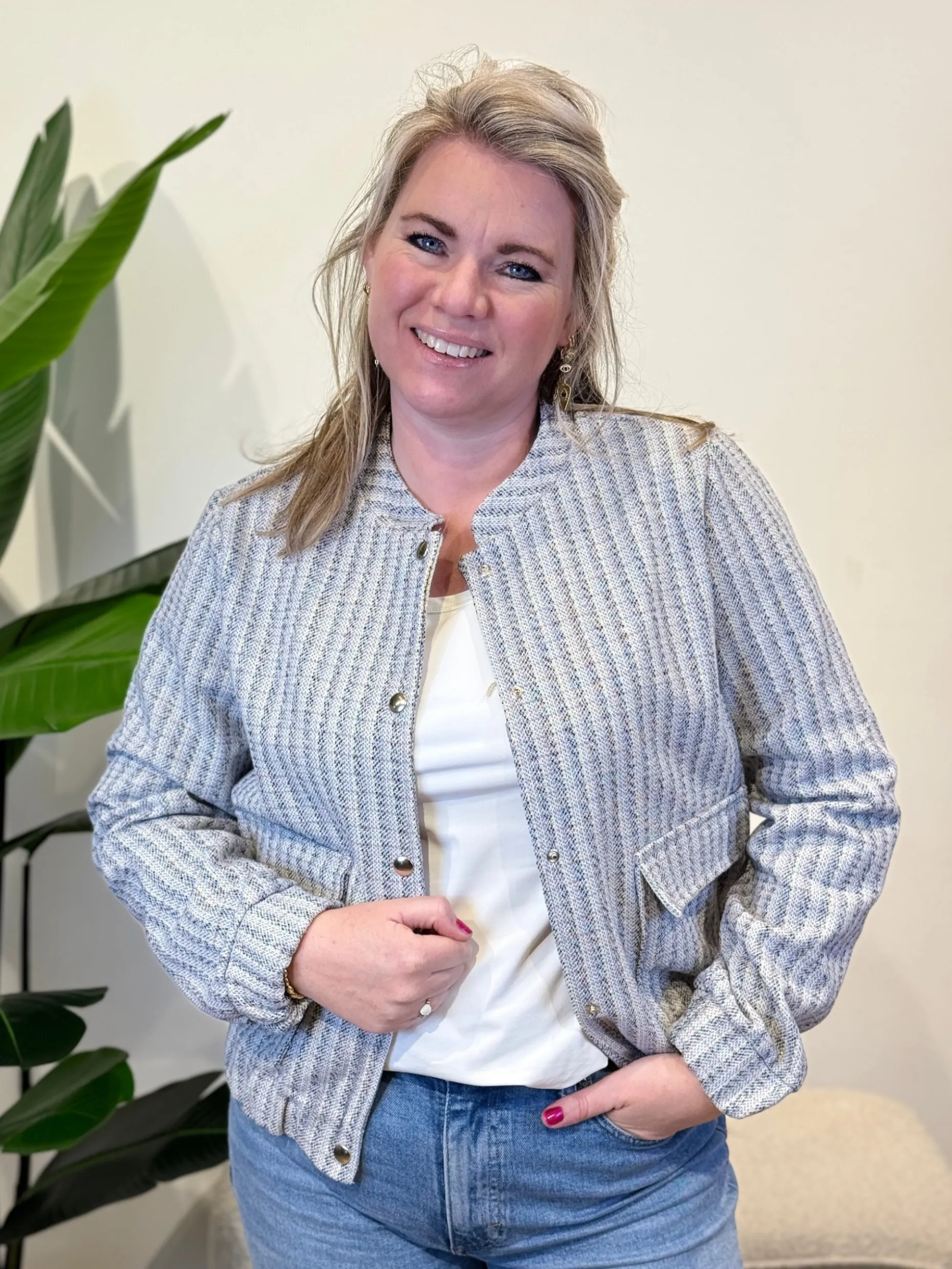 Bomberjasje Ruth blauw