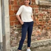Broek Cindy donkerblauw