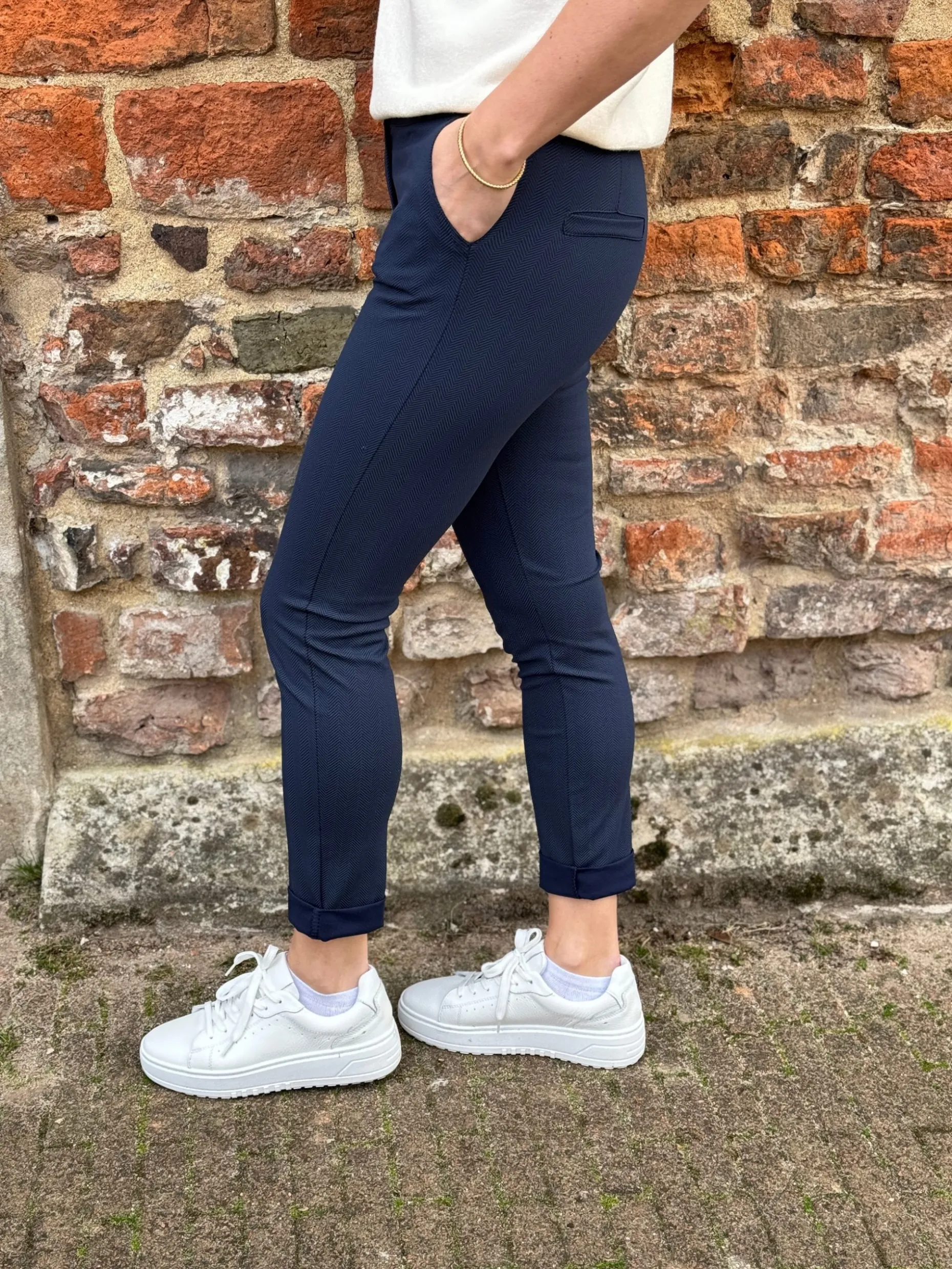 Broek Cindy donkerblauw