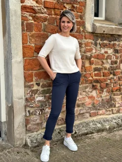 Broek Cindy donkerblauw