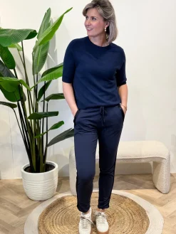 Broek Emma donkerblauw