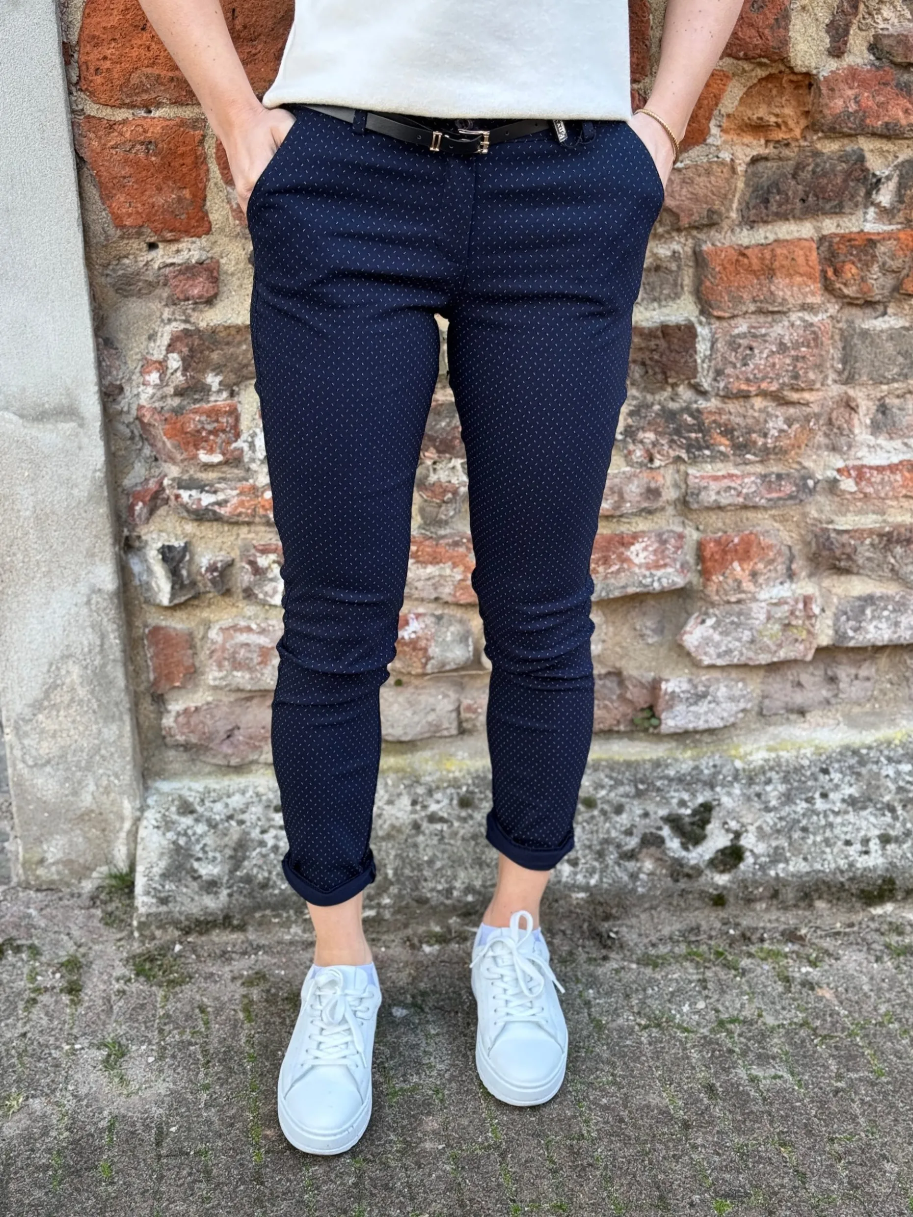Broek Liva navy
