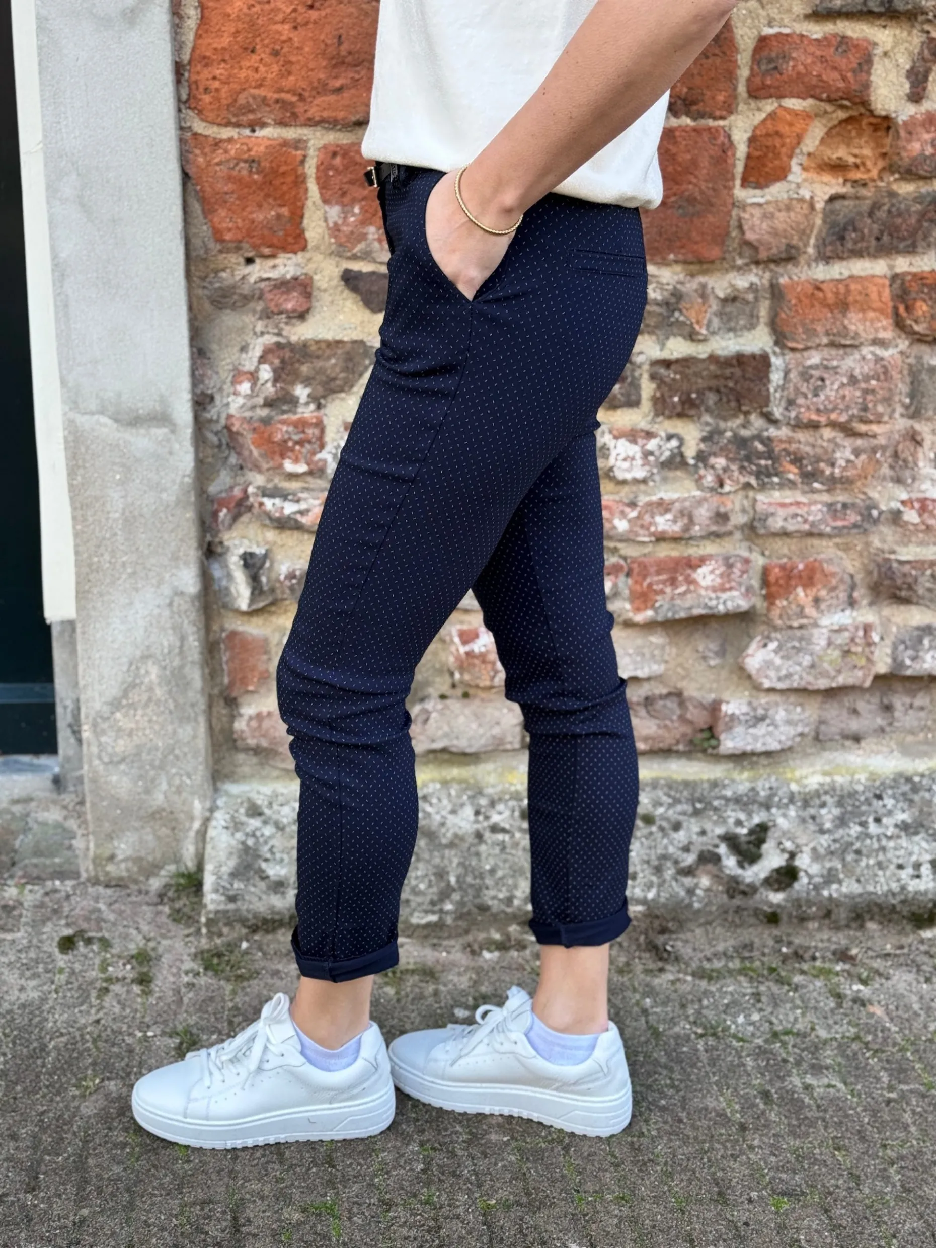 Broek Liva navy