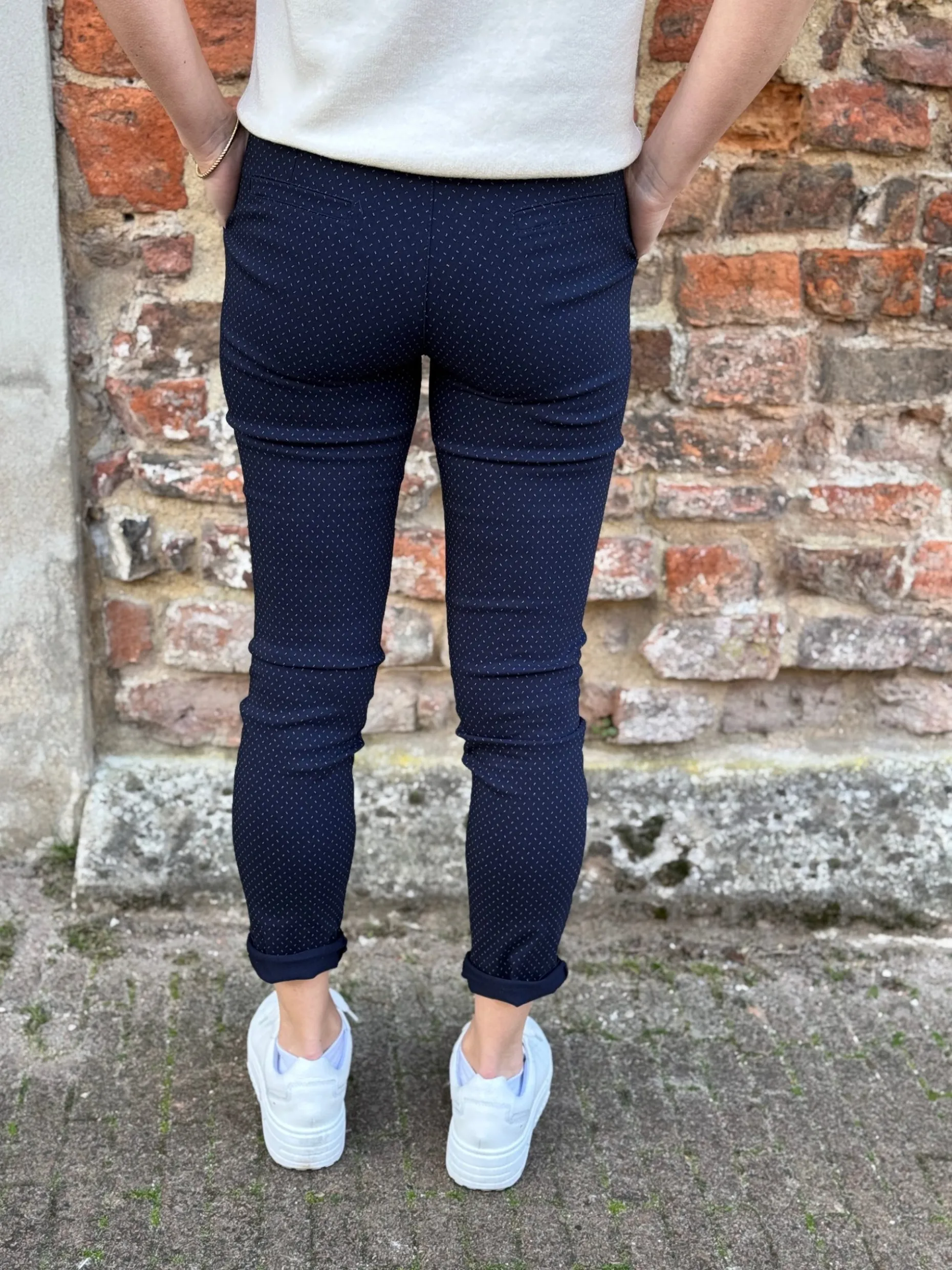 Broek Liva navy